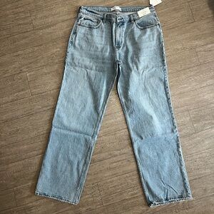 AF Abercrombie & Fitch Low Rise Baggy Jean size 14 / 32 long tall